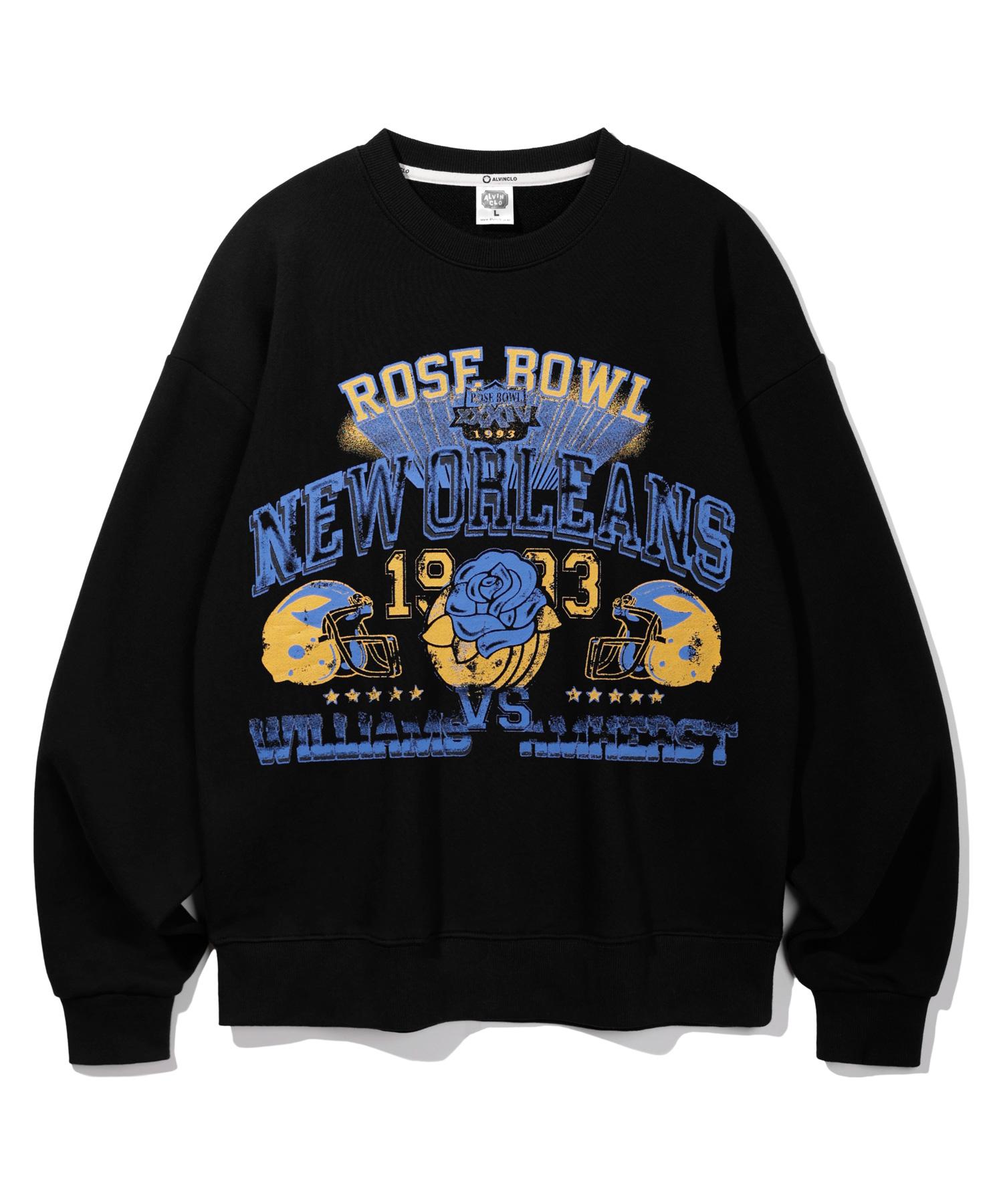 Худи оверсайз Alvin Clo New Orleans Bowl Mar660 (4 цвета) Black/Xl