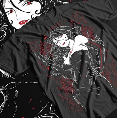 Lust T-Shirt Fullmetal Alchemist FMA Roy Girl Anime Tshirt T-Shirt Tee ALL SIZES