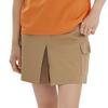 7630 BE Pleated Culotte Del Sol Sizes Skirt, Beige, Golf, Women's, M-4L (4L)