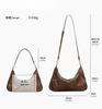 2026 New Vegetable-Tanned Cowhide Hobo Bag - Women's Genuine Leather Underarm Shoulder Bag | Fashiable Girls' Commuter Handbag