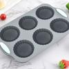 Dishwasher Safe Silicone Cake Molds 6 Cavity For Baking And Crafts HX6C