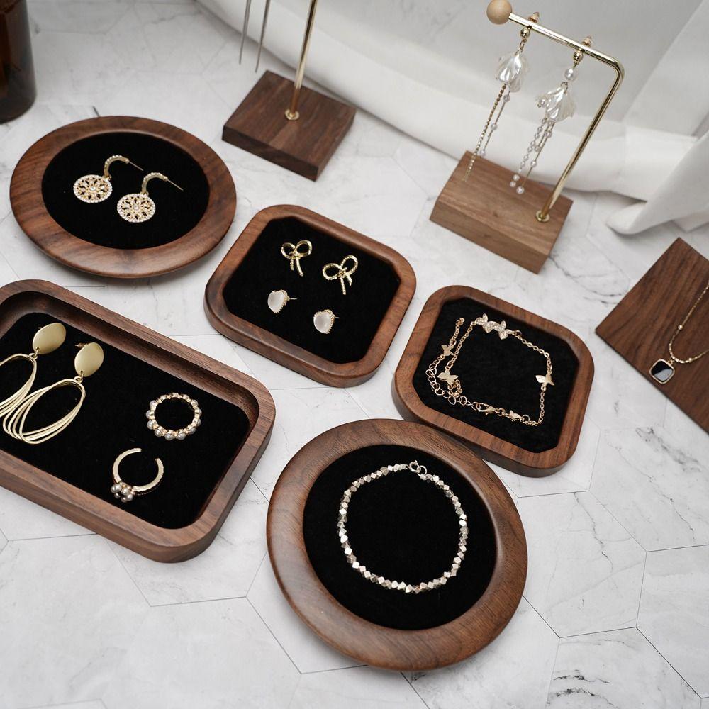Bracelet Ring Necklace Jewelry Tray Photography Props Display Rack High Quality Organizer Holder