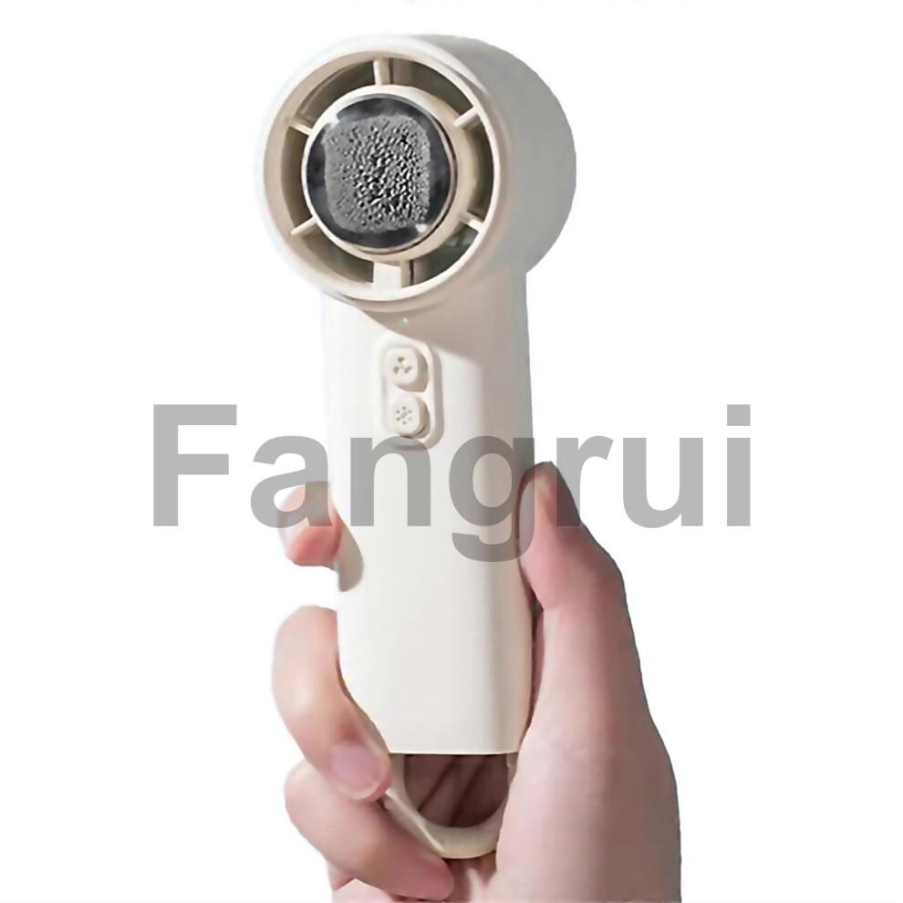 For Highspeed Handheld Fan Semiconductor Refrigeration Outdoor White
