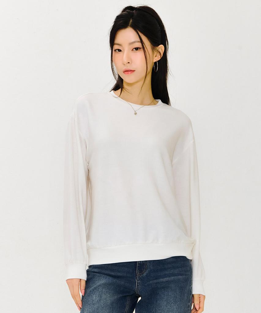 CHASECULT Women'S Essential Daily Sweatshirt - Ivory