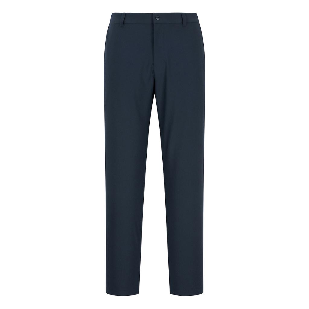 SUPERIOR Men'S Diagonal Fine Pattern Slacks Pants Navy (Im0Esl20149)