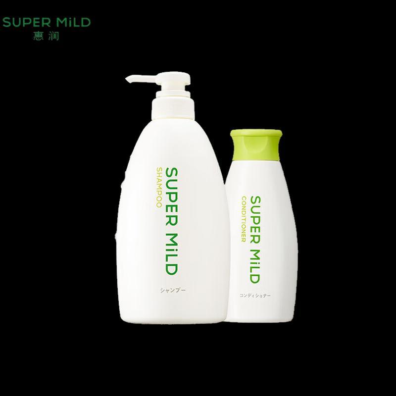 

SUPER MiLD Green Field Hair Care Set (Shampoo 600ml + Conditioner 220ml)
