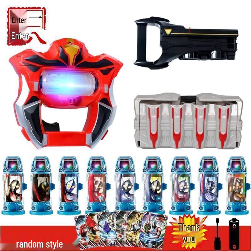 Geed Rising Holder Luminous Capsule Claw Transformation Device & Toy Glasses Set for Kids