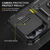 Armor Series For Xiaomi Redmi 13C 4G/5G/13R 5G/Poco M6 5G/Poco C65 4G Phone Case with Slide Camera Cover