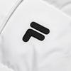 FILA Fusion Solid Color Loose Warm Hooded Down Jacket Women outerwear White T11W346904F-WT