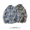 Men's Cuban Vintage Retro Long Sleeve Shirt Japanese Ethnic Style Autumn Winter Casual Button Down
