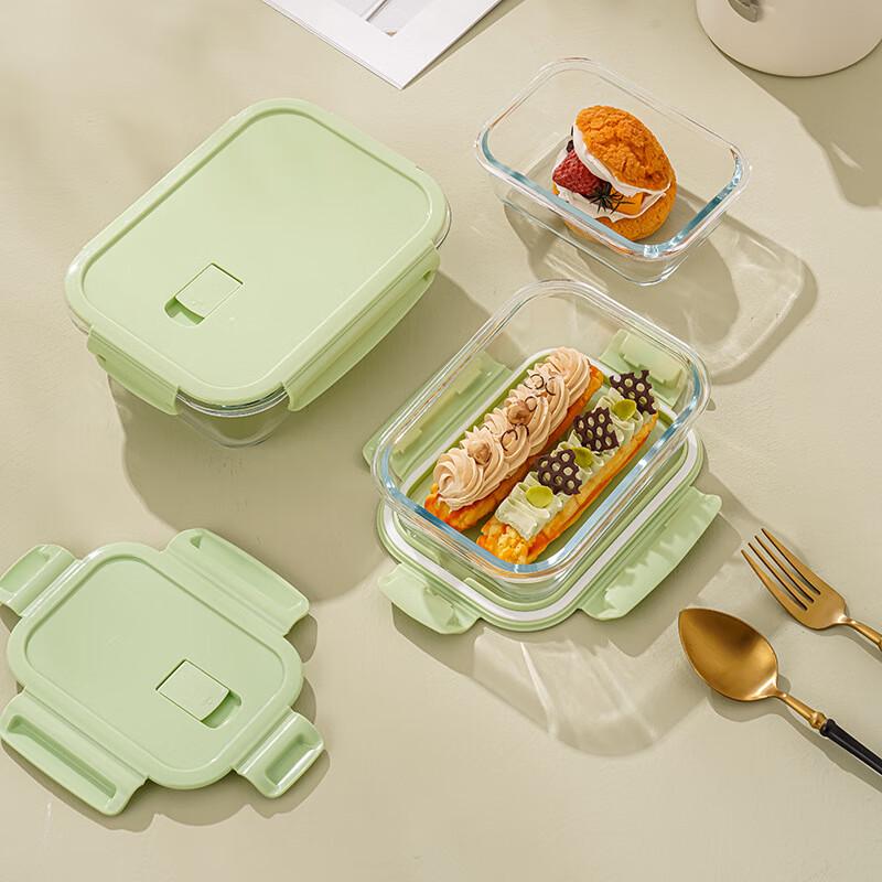 Borosilicate Glass Bento Lunch Box