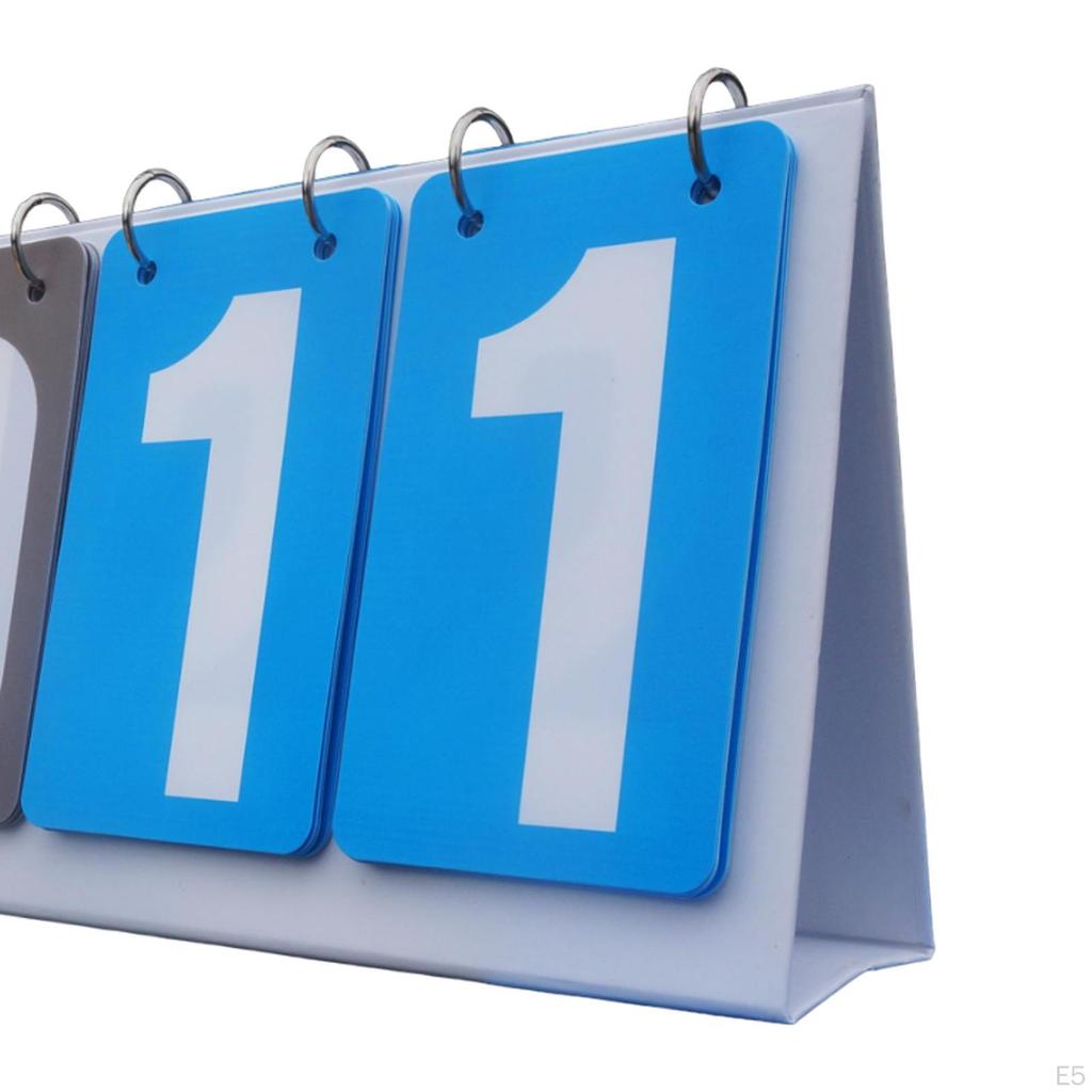 Wettkampf-Punktezähler Klappkarten für Tennis Badminton Fußball