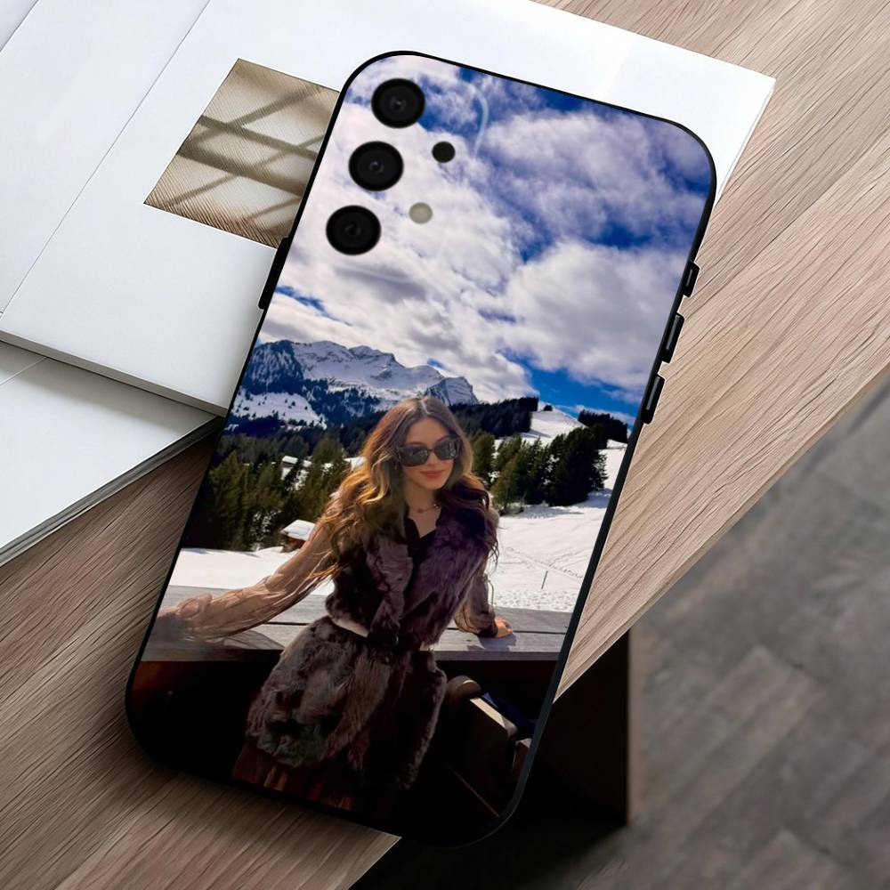 Snow Princess E-Eileen G-Gu phone Case For Samsung Galaxy A73,A72,A71,A70,A53,A52,A51,Others Soft Black Shell