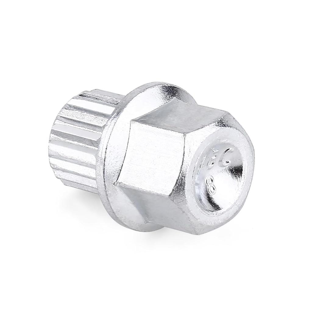 Locking Wheel Nut Set, 4Pcs M14*1.5MM Steel Wheel Bolt Lock Lug Nut Set with Key Replacement Accessories Black