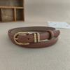 Trendy Color Solid Leather Waist Accessory For Women Casual Looks Fashion Gift