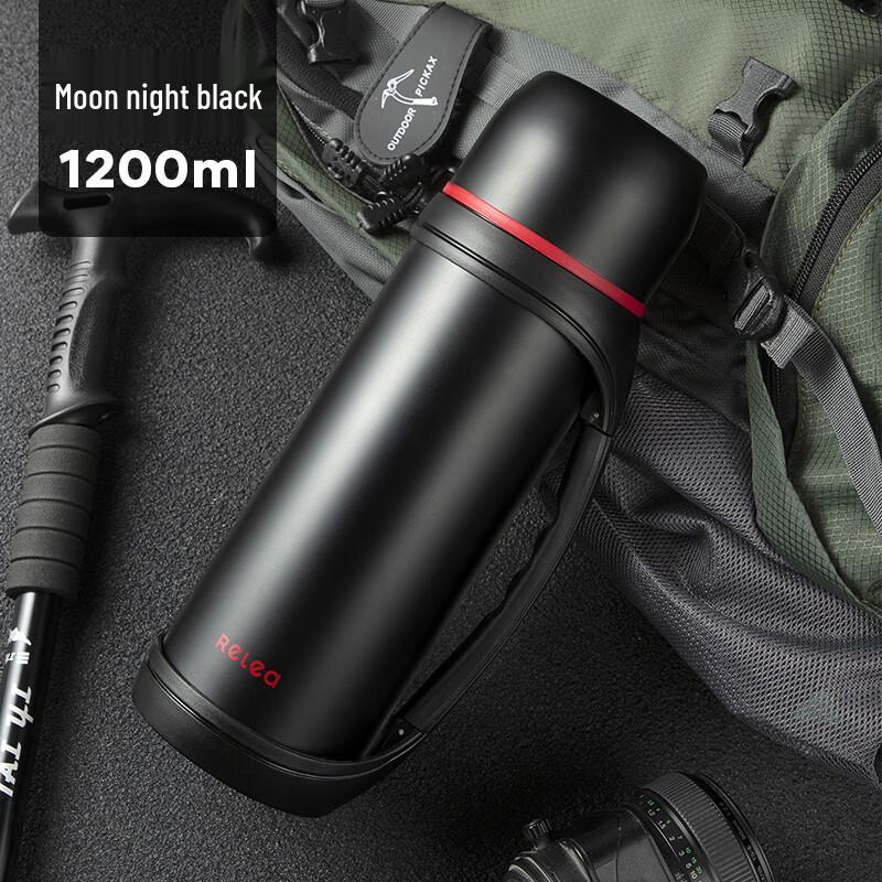 RELEA 1200ML Stainless Steel Travel Kettle