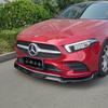 Front Lip Bumper Blade Guard Protector Cover for Mercedes Benz A Class W177 V177 2018-2023 Front Lower Spoiler Spoiler Diffuser