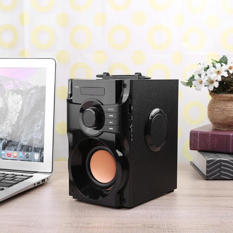 Bass Bluetooth Speaker 2.1 Stereo Subwoofer Music HiFi Speaker Sound Boxbuy at a low prices on