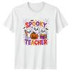Spooky Teacher Halloween Ghosts Unisexs TShirt Unisexs Tee Graphic Unisex Top