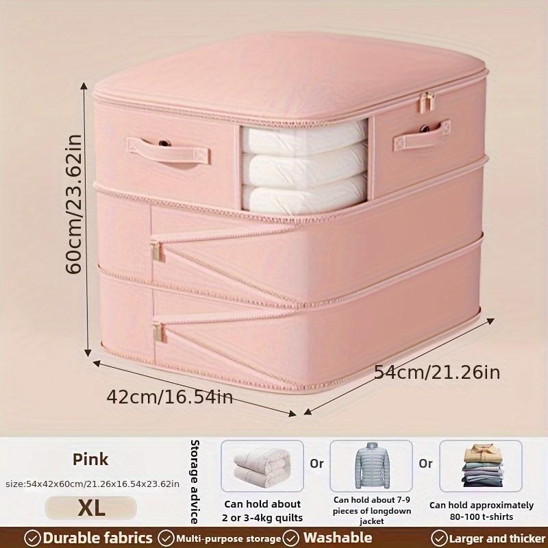 [Compression Bags] Ultra-Large Capacity Multi-Purpose Clothes Quilt Compression Storage Bag for Duvets, Quilts, and Clothing Two-layer