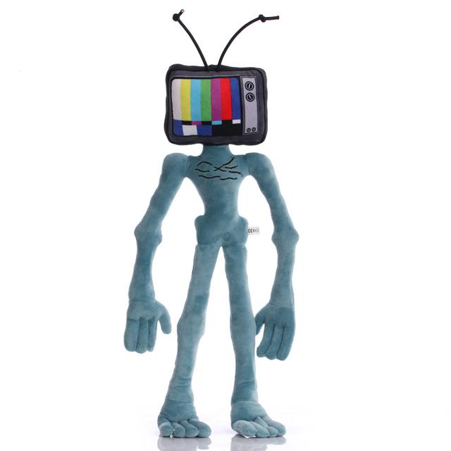 

Аниме Сиреноголовый плюшевые игрушки куклы страшные черные белые красные Сиреноголовый кот арахис мягкий мультяшный чучело фигурка детские подарки 55cm