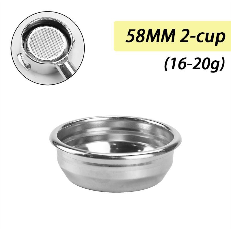 51MM Košík na kávový filtr Nepřetlakový 2 šálky Náhradní pro kávovar Delonghi EC9335 EC9665 Příslušenství Baristický nástroj