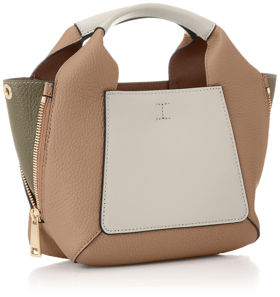 Furla GILDA MINI TOTE Tote Beige Bag,