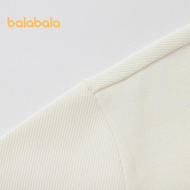 Balabala Boys' 2025 Spring Hooded Long-Sleeve Sweatshirt