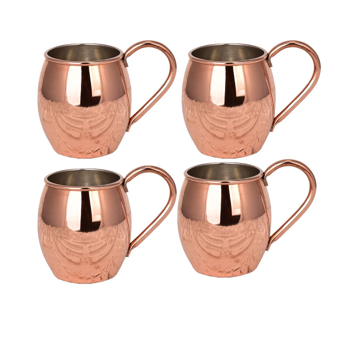 

Turna Copper Moscow Mule Cup Flat 500 мл Набор из 4 красных Turna0493-41