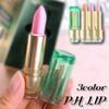 Cs560 Lip Cream Domestic Same-Day Shipping Korean Cosmetics 3 Colors Moisturizing Gift Gloss Care Affordable Temperature Lipstick Free