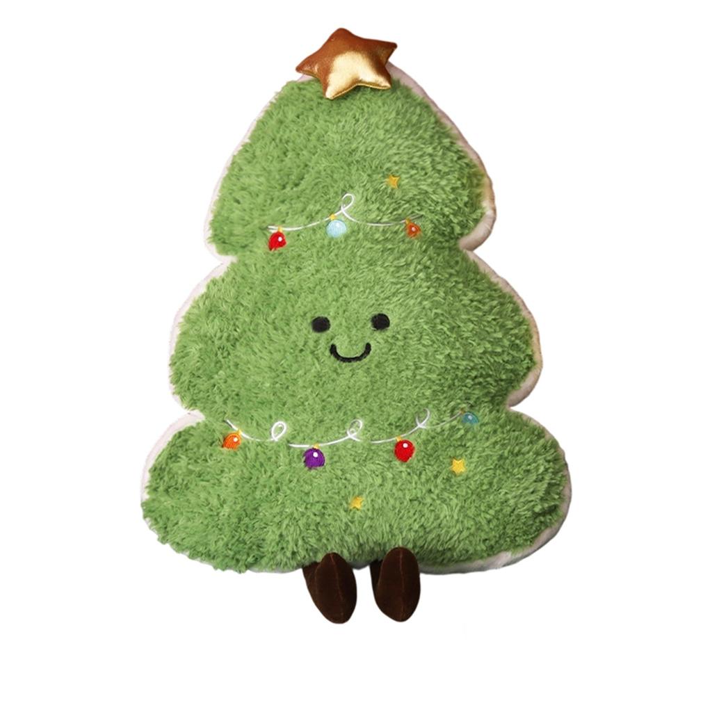 Colorful Christmas Day Decoration Pillow Plush Toy Doll Gingerbread Christmas Doll Gift
