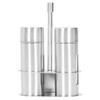 Condiment Container 304 Stainless Steel Seasoning Pots Set with Storage Rack Kitchen Supplies L
