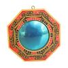 Edelstahl Spiegeloberfläche Chinesischer Konvexer Dellen Bagua Spiegel Glücksbringer Antiker Bagua Feng Shui Spiegel Retro Exquisit