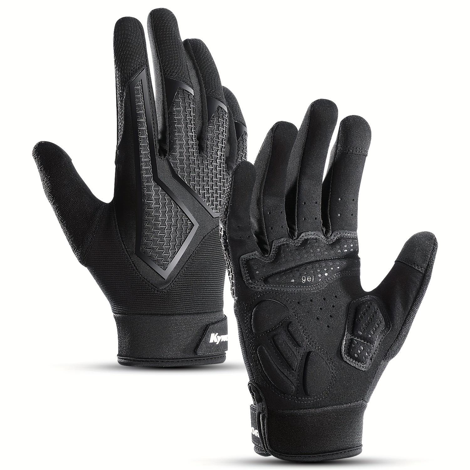 

Sports Outdoor Spring and Autumn Bicycle Riding Gloves Long Fingers Ultra Fiber Sunscreen, Wear resistant, Anti slip