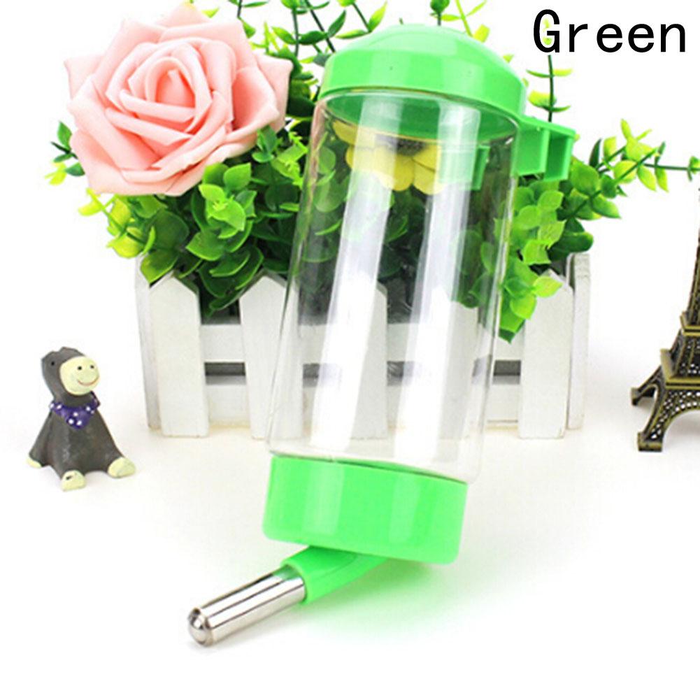 Hamster Drinker Water Bottle Dispenser Feeder Hanging Pet Dog Guinea Pig Squirrel Rabbit Drinking Head Pipe Fountain