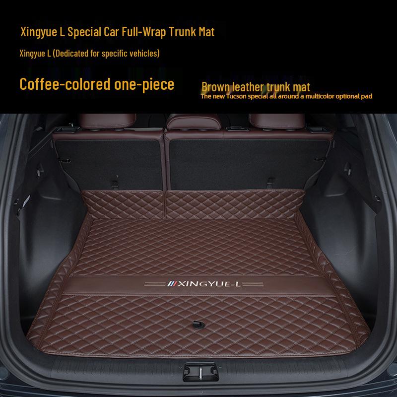 Geely Xingyue L 2025 Full Coverage Trunk Mat - Zhiqing Car Tail Box Modification
