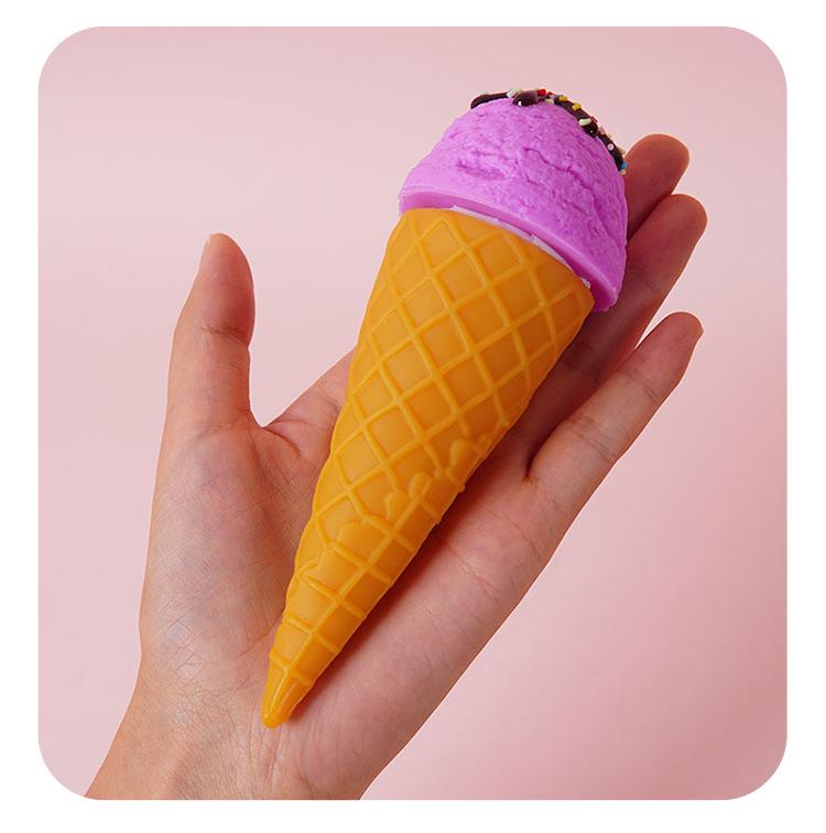 Ice Cream Toy Cone Simulation Display Props for Cold Drink Shop