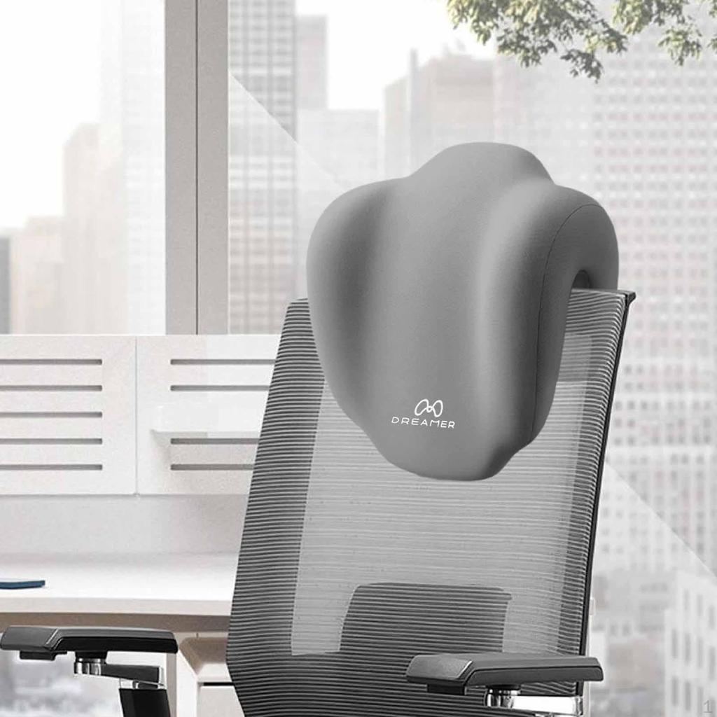 Pillow Memory Foam Breathable for Men Women Neck Support Office Chair