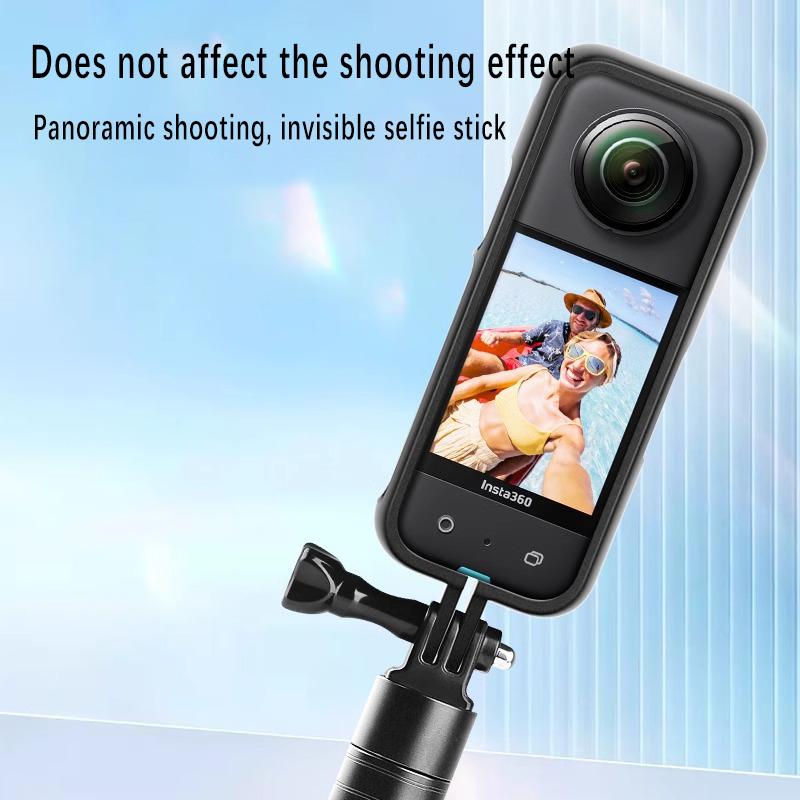 Suitable for Insta360 X3 camera accessories plastic protective frame, tempered film, PC lens protector