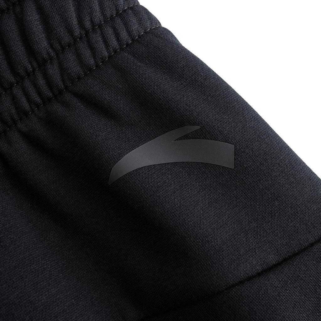 Anta Outdoor Training Urban Commuting Versatile Simple Comfortable Zipper Stand Collar Warm Fleece Knitted Casual Sports Suit Men Suit 952617202N-3