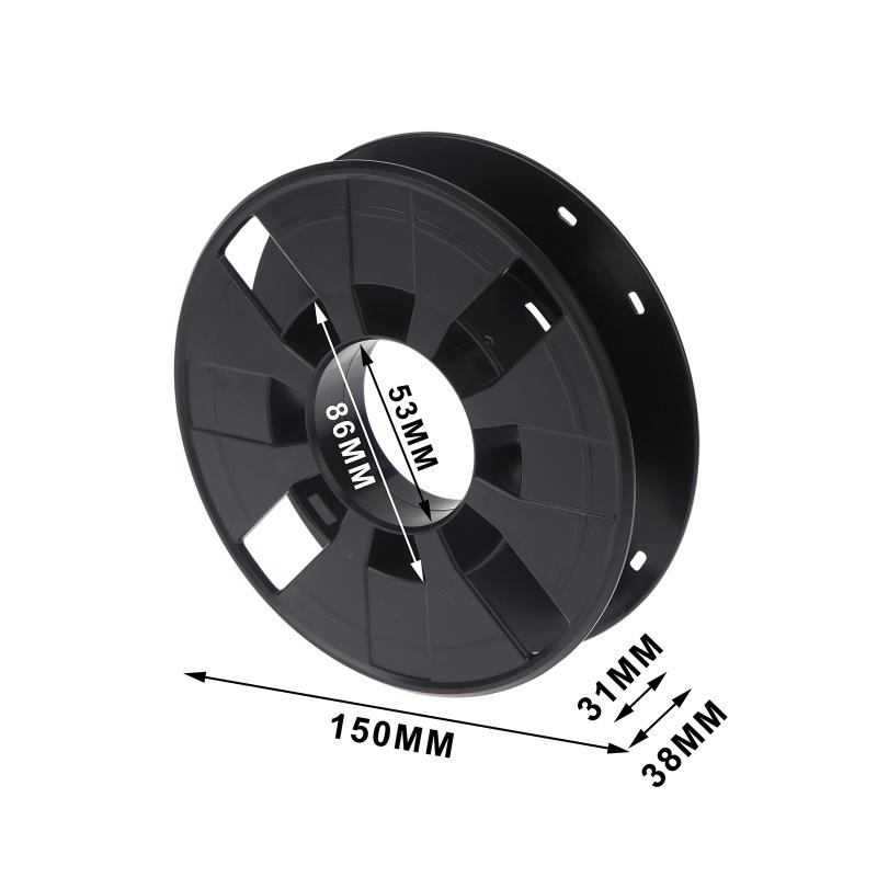 1/2Pcs 150Mm Musical Instruments Cable Wire Wrap Reel Drum For Christmas Lights Rope Leads Cables 3D Printers Filament Reel