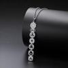 Lucky Yoga Element Pendant Gold Fringe Necklace For Women Birthday Gift Jewelry