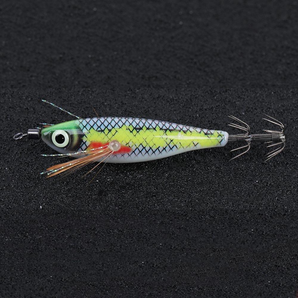 2pcs/set Fishing Lure Jig Hook Prawn Lure Durable Shrimp Lure Saltwater Boat Fishing