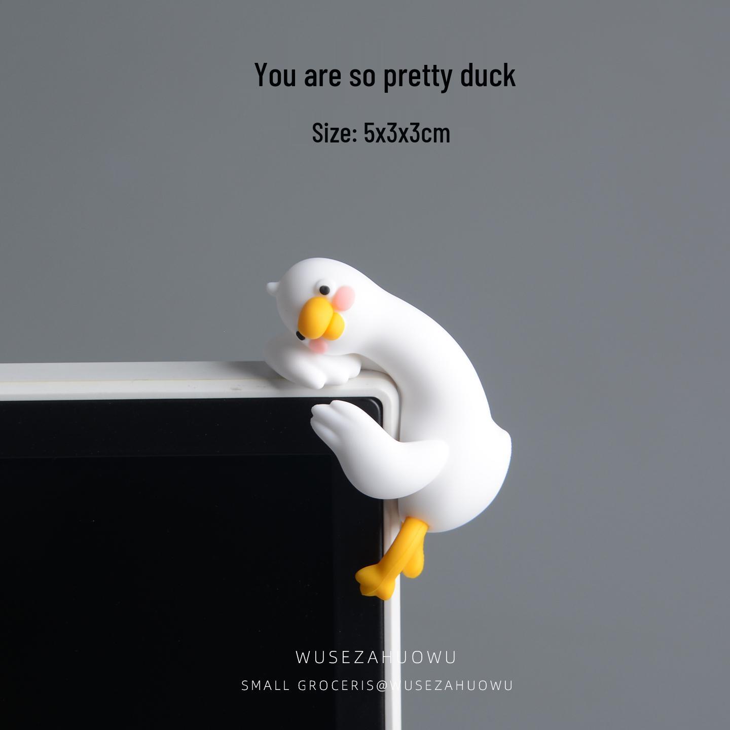 Adorable Duck Giraffe Dashboard and Desk Decoration