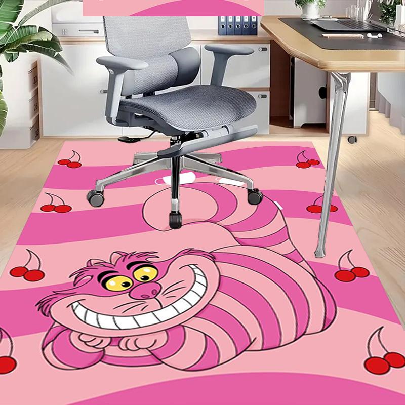 Cheshire Cat Cherries Carpet For Playroom Bedroom Living Room Sofa Home Decorkids Game Area Rug Nonslip Floor Mat