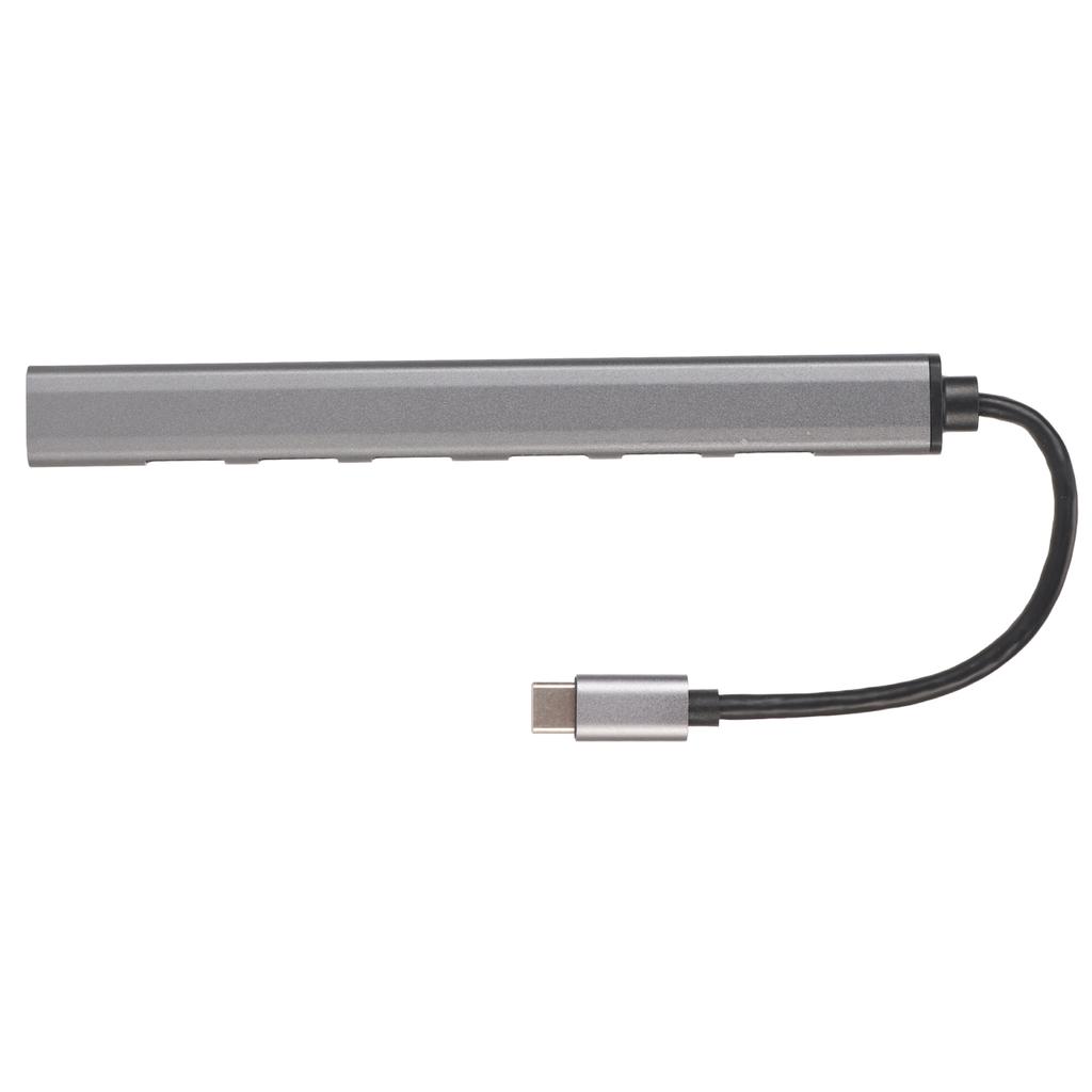 Type C Hub 5Gbsp Transmission Aluminium Alloy Plug and Play Type C Docking Station for PC Laptop