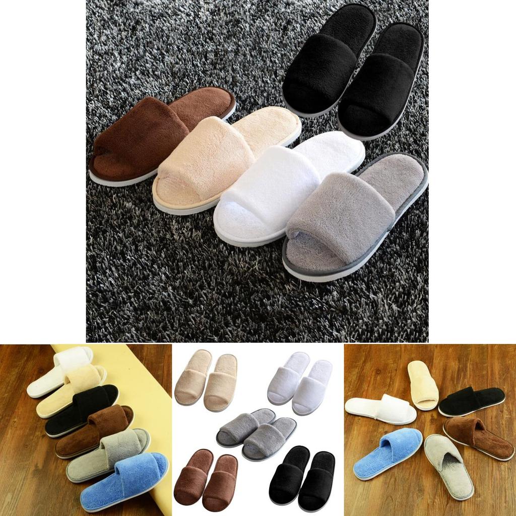 Premium Hotel Slippers Coral Velvet Material For Comfort And Style
