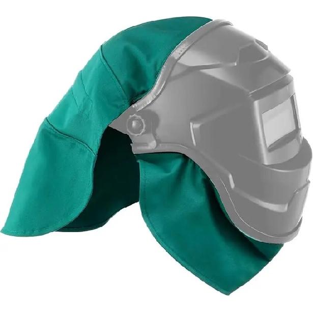 1 Sets of Welded Helmet Covers and Helmet Bib Sets, with Welded Accessories Featuring a Press Fit Seal To Protect the Neck, Suit
