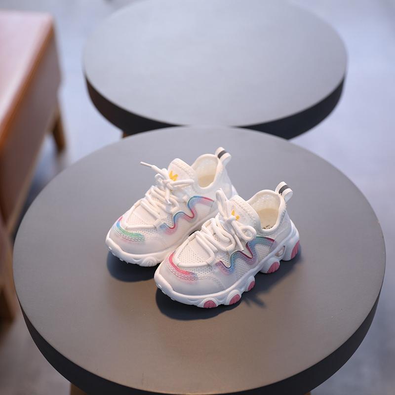 

Дышащая противоскользящая обувь с героями мультфильмов для маленьких мальчиков и девочек, кроссовки для малышей, первые ходунки на мягкой подошве для малышей 24