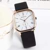 Fashion Square Big Dial Quartz Watch for Men Women New Black Men's Wristwatches Simple Sports Couple Watches Student Watch Gifts